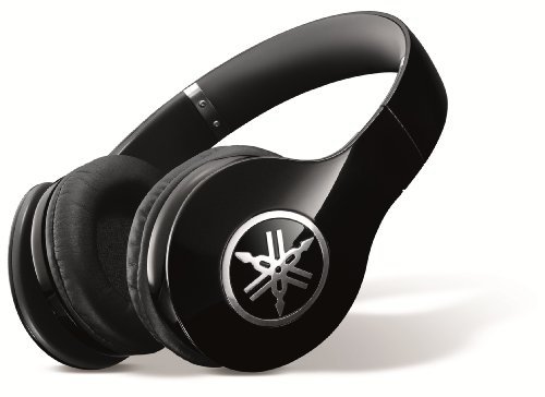  Yamaha PRO 400 High-Fidelity Over-Ear Headphones (Piano Black) 