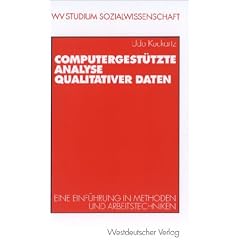 Computergest�tzte Analyse qualitativer Daten