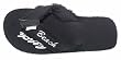 Antonio Beach Badelatschen Gr.44 Zehentrenner schwarz 71.00050.99