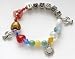 "I Love Grandma" Glass Beaded Story Bracelet Size Large #40565