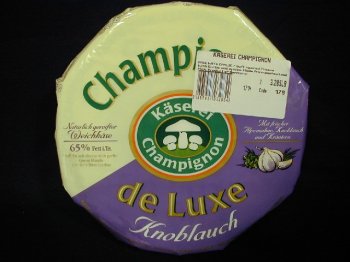 Champignon with Garlic - 3.5 LB Wheel by Cheese Express