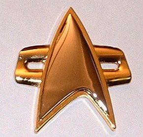 Star Trek Voyager / DS-9 COMMUNICATOR Replica PIN New