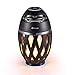 DIKAOU Led flame table lamp, Torch atmosphere Bluetooth speakers&Outdoor Portable Stereo Speaker with HD Audio and Enhanced Bass,LED flickers warm yellow lights BT4.2 for iPhone/iPad /Android
