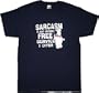 Family Guy Brian Sarcasm Navy Adult T-shirt Tee