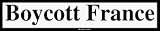 Boycott France Bumper Sticker