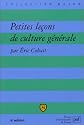 Petites leçons de culture générale