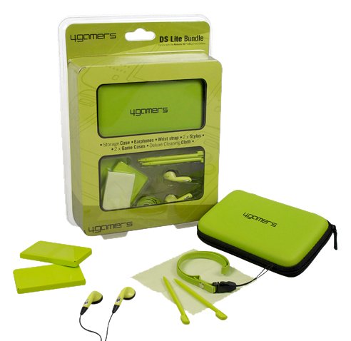 A4T Green Accessory Bundle for DS Lite (Nintendo DS)