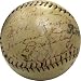 Lou Gehrig Autographed Baseball - with 