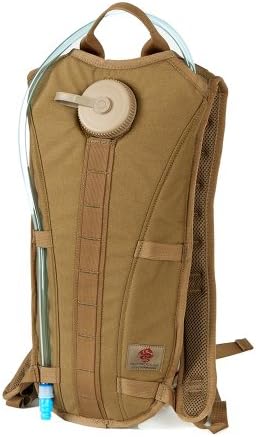 Tacprogear H2O On the Go Hydration Pack, Coyote Tan, 3-Liter
