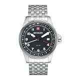 Wenger® Men's 72098 AeroGraph Dual Time Swiss Watch
