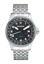 Wenger&reg; Men's AeroGraph Dual Time Swiss Watch #72098