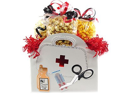 Get Well - 3D Nurse Bag - Gourmet Popcorn Creation by America