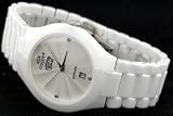 Oniss #ON8880-M7 Men's White C Swiss Ceramic Collection Watch