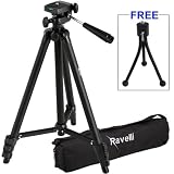 Ravelli APLT2 49 Light Weight Aluminum Tripod With Bag and Free Mini Wire Leg Tripod