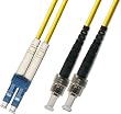 100M Singlemode Duplex Fiber Optic Cable (9/125) - LC to ST