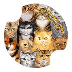 Cats Cats Cats Carsters - Coasters for Your Car