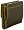 Lodis Audrey Petite French Purse,Truffle/Chartreuse,one size