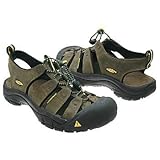 Newport Bison Leather Sandal -Mens
