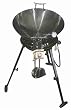 Eastman Outdoors Model 37212 22-Inch Carbon-Steel Wok Kit with Burner, Spoon, and Spatula