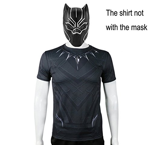 Rulercosplay Captain America Civil War Black Panther Sport T-Shirt