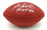 Fran Tarkenton Autographed Football with HOF 86 Inscription
