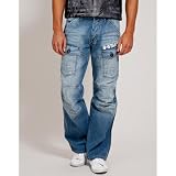 G-Star Elwood Loose Fit Jeans - Blue - Mens - 32W x 32L