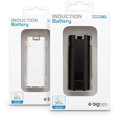 Wii - Induction Zusatz-Akku (schwarz/wei�)