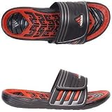 adidas Men's Famoussage (Black Red 8.0 M)