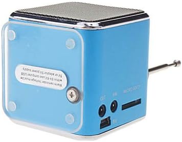 Blue Color Ks-333 Hi-Fi Stereo Music Micro Tf Usb Fm Speaker