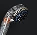 HealthyLifeStyle! Deluxe Edition Ionic Germanium Handheld Filtration Showerhead for Dry Skin & Hair - Rotating Showerhead With 8 High to Low Water Pressure Options; Water Savings