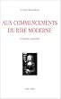 Aux commencements du rire moderne: L'esprit fumiste