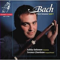 BACH. Flute Sonatas Vol.1. Solomon/Charlston