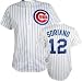 Alfonso Soriano Cubs Pinstripe MLB Replica Jersey - Size 50 - Large