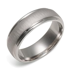 14k White Gold Engraved Wedding Band Ring