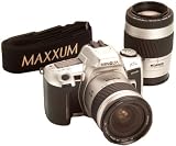 Minolta Maxxum XTsi Panorama 35mm SLR Camera Kit w/ 28-80mm & 70-210mm Lenses, Silver