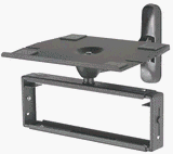  : AVF 650B Vector 650 TV/VCR Wall Mount (Black) (13-21' TV, 13-19' Wide VCR) (100 lbs. Weight Limit)