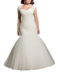 Peplum Lace-Up Sweetheart Tulle  Dress with a Court Train  with a Brush/Sweep Train 