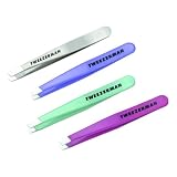 Tweezerman mini slant tweezer flamingo pink Tweezers