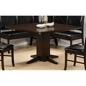 Mott Breakfast Nook Corner Dining Table in Deep Cappuccino Finish by Coaster