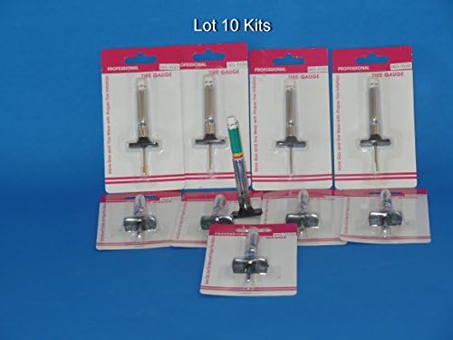 10 Kits Color Tire Tread Depth Gauge standard gage guage 32nds
