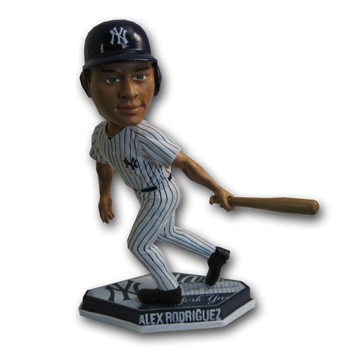 2011 Forever MLB Plate Base Bobblehead - New York Yankees - Alex Rodriguez