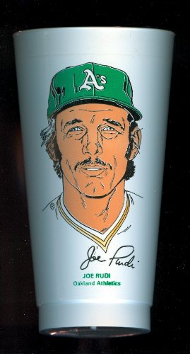 1972 Joe Rudi Oakland Athletics 7 Eleven Baseball Cup