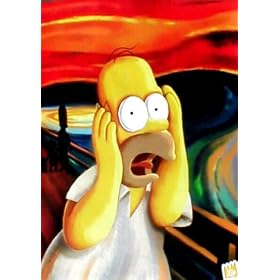 The Simpsons - Homer Scream Poster Print, 24x36