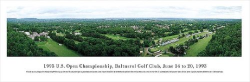 1993 U.S. Open Championship, Baltusrol Golf Club by Mark Segal,40 in. x 13.5 in.