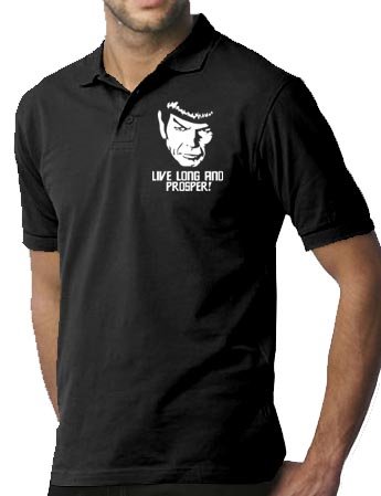 Touchlines Herren Fashion Poloshirt Mr Spock - Star Trek, black, L, D2082 Preisvergleich