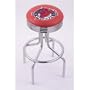 Iowa State Cyclones 30" Tulip base Swivel Bar Stool with 4" Thick Seat