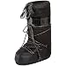 Tecnica Moon Boot Women's Delux Winter Boot,Black,42-44 EU (9-10.5 M US Women's)
