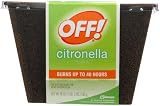 Off! Citronella Candle, 18-Ounce Bucket (Pack of 6)