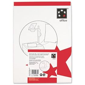 5 Star OHP Film Plain Copier 100 Micron Paper-backed [Pack of 100]