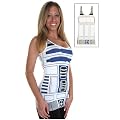 Star Wars R2-D2 Robot Juniors White Costume Tank Top Shirt